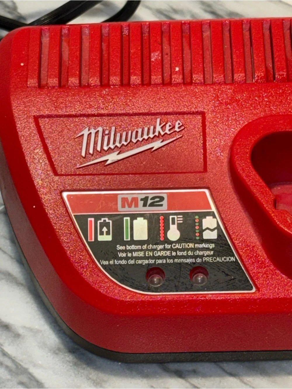 OEM Milwaukee 48-59-2401 M12 12V Lith Ion Battery Charger 12 Volt Genuine